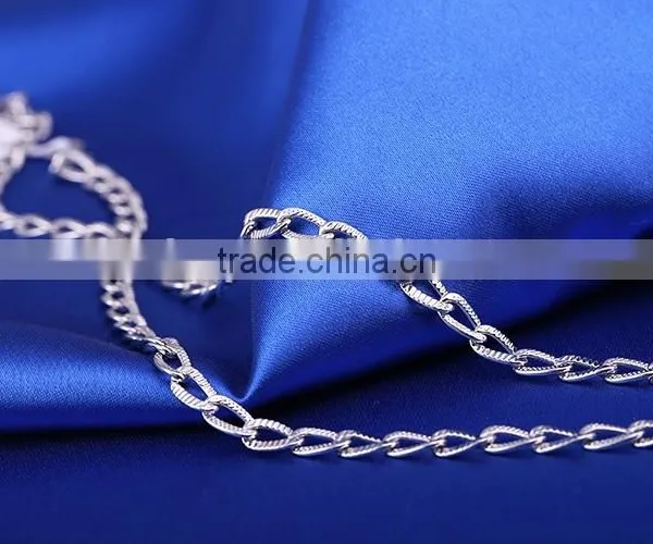 Simple Design Fashion Jewelry Rhodium Plated Cheap Necklace photo-5