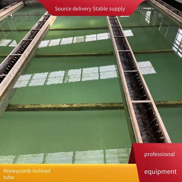 Customized Construction of Hexagonal Honeycomb Inclined Tubes, pp Fillers for Sedimentation Tanks and Biological Filters photo-4