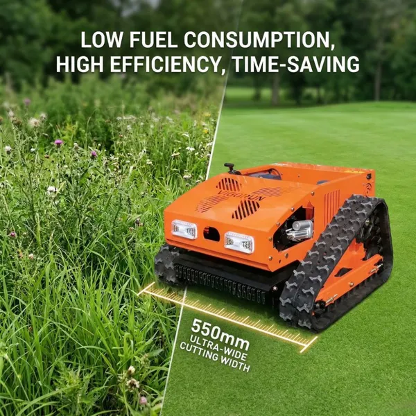 Vigorun Robot Tondeuse Euro 5/EPA Моетравка с электрическим запуском одним нажатием кнопки с гусеницами для профессионального использования