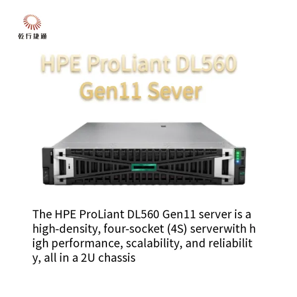 Revolutionize Data Center HPE ProLiant DL560 Gen11 Animation Video Ultimate Speed And Scalable Server