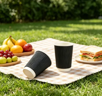 ScaldGuard Gobelets en carton ondulé pour emporter