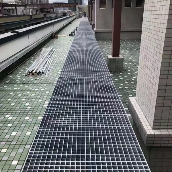 25mm FRP Pultruded Grating Panel, 600kg/m² Load, UV Resistant, ISO 9001 Production photo-4