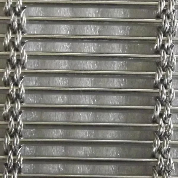 Deep-textured Stainless Steel Woven Mesh, Suitable for Elevator Car Walls, Luxury Decorative Panels, and Reception Areas photo-2