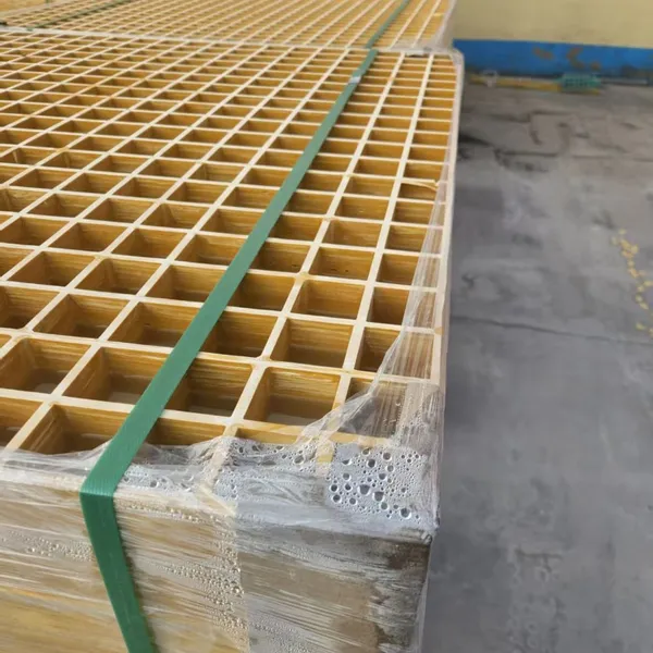 Gas Station FRP Grating Fuel Oil Chemical Resistant Anti Slip Forecourt Drainage Cover photo-5