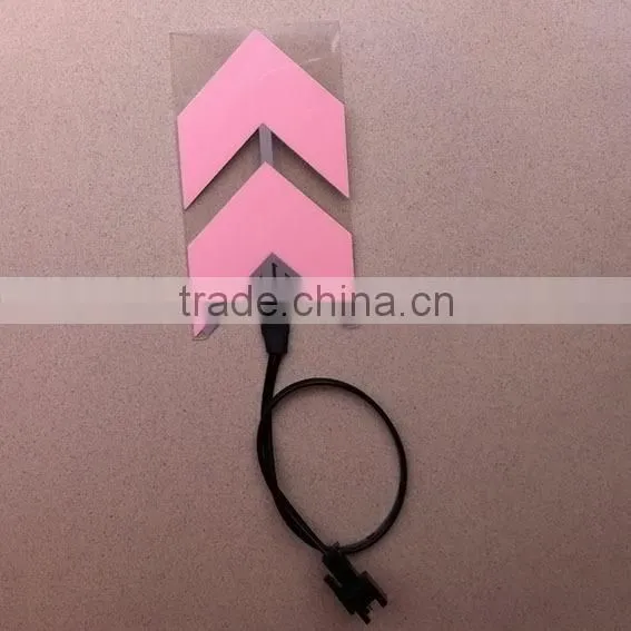 4.5CM by 8CM Flexible EL Arrows photo-2