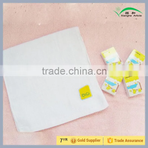 Compressed White Terry Cotton Facecloth, Promotion Towels photo-3