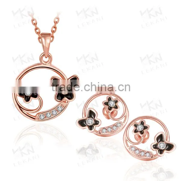 Attractive Gold Jewelry 18K Gold Plating Jewelry Set