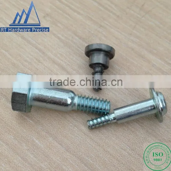 The steps of flange screws pa