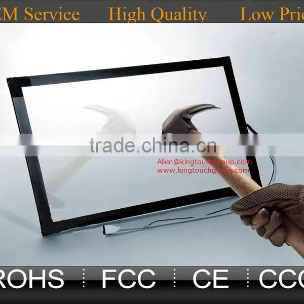 KingTouch High Quality 10.4, 12.1, 24, 26, 30, 32, 40, 42" Inch SAW Touch Screen, SAW Touch Panel, SAW Touch Frame Overlay photo-3