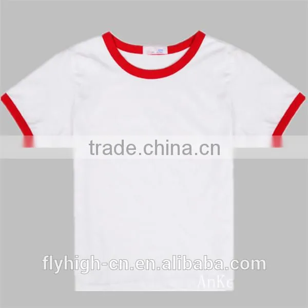 Popular Short Sleeve Custom 100% Cotton Kids t Shirt photo-5