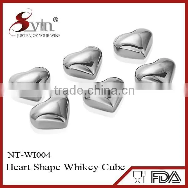 Wholesale Whiskey Stones Various Shape Stainless Steel Whiskey Rocks photo-2