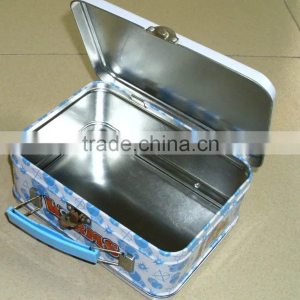 Gift Box With Handle; China Supplier; Lunch Tin Box