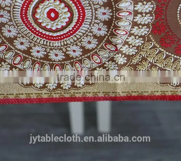 Finished PVC Compound Non-woven Fabric Tablecloth photo-4