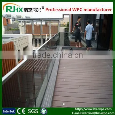 Long Lifespan Wpc Crack-resistant Decking With Hollow Composite Decking Board photo-2