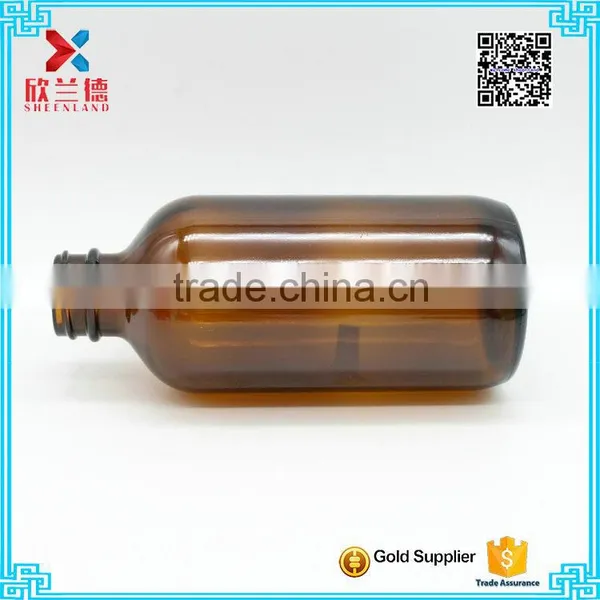 Hot Selling 250ml High Quality Amber Round Medicine Bottle photo-2
