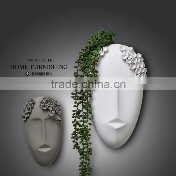 BHM-K1235 Hot Sale Black and White Ceramic Abstract Human Figurines Home Decor photo-2