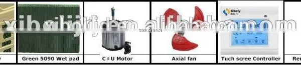 Floor Stand Portable Evaporative Air Cooler/E-co & Friendly Environment Water Cooler photo-6