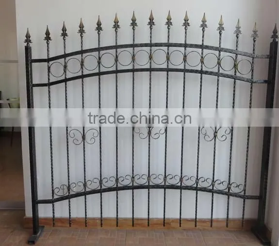 2015 Top-selling Modern Artistic Ornamental Iron Fence