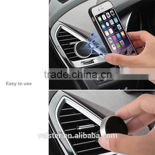 Mini Magic 360 Degree Rotation Car Holder Smart Mobile Phone Magnetic Car Holder photo-3