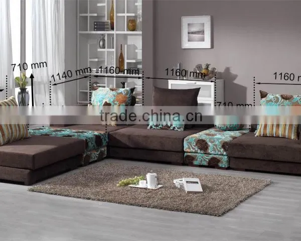 Warm and Sweet Leather and Fabric Sofa Sets for Sale From Original Supplier photo-2