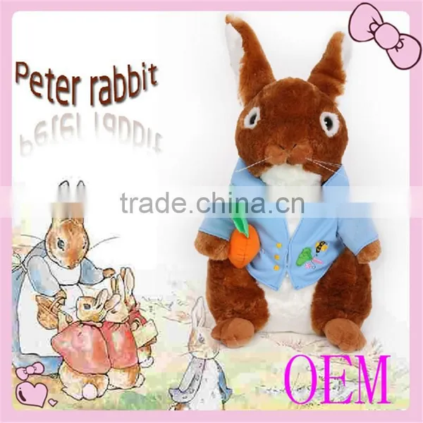 Fashion Top Quality New Design Stuffed Rabbit Toy With Carrot photo-2