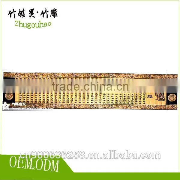 Bamboo Slip Scroll for Chinese Culture Fans photo-4