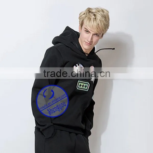 Custom 65 Cotton 35 Polyester Hoodie With Embroidered photo-6