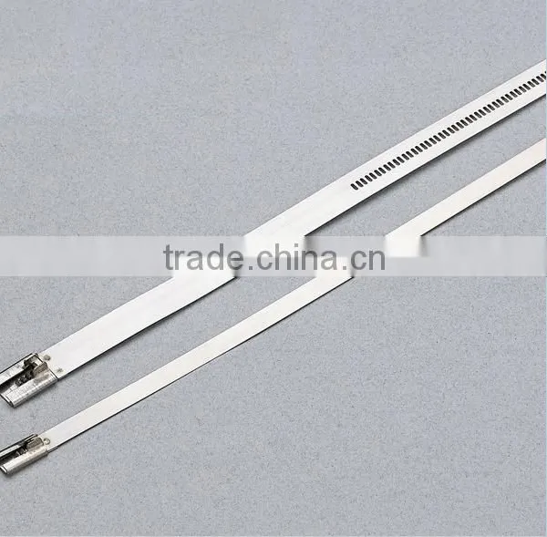Supply Stainless Steel Lock Steel Ball Ties (material:304-201-316 ) 7.6*900 photo-5
