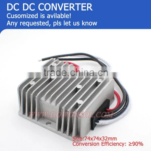 Boost and Step Down dc dc Converter 8-40V to 24V 6A 150W High Efficiency