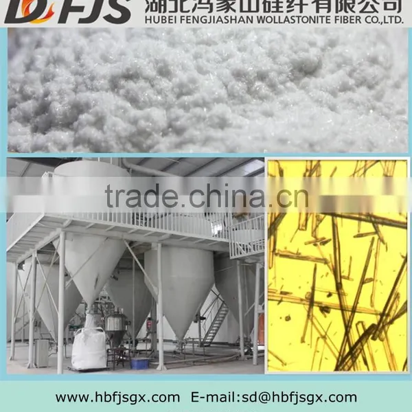 Motor Vehicle and Other Friction Used Needle Shape Wollastonite