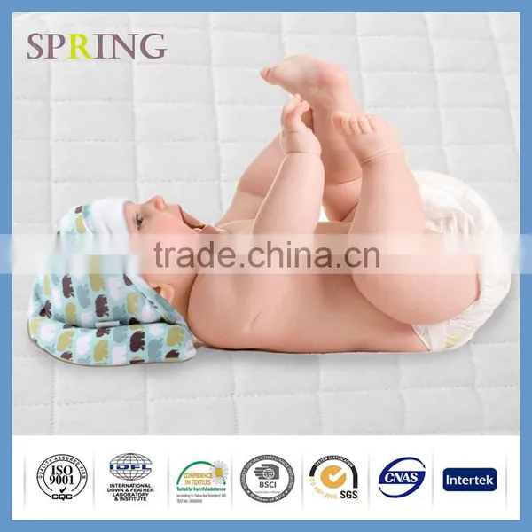 Quilted Baby Crib Cover and Protector With Deep Skirt - 28" x 52"