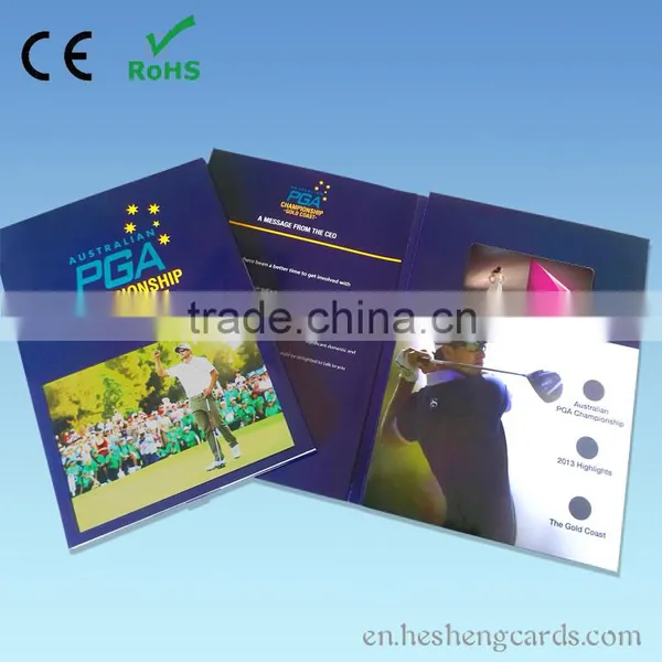 Custom Lcd Screen Invitation Video Greeting Card With Best Price photo-4