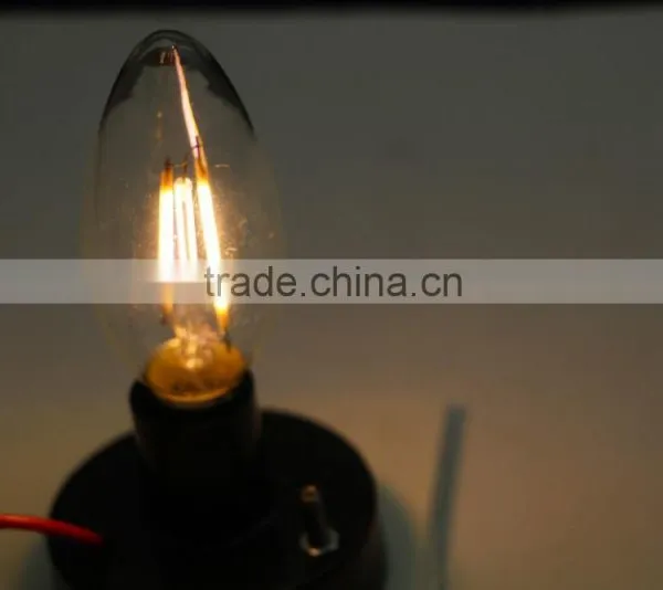 220V 2700K 320LM 3.5W S45 E14 Filament Led Bulb 3.5W photo-3