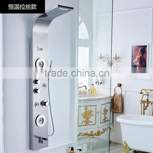 Colorful Bathroom Square Rain Shower Stainless Steel Shower Wall Panels photo-2