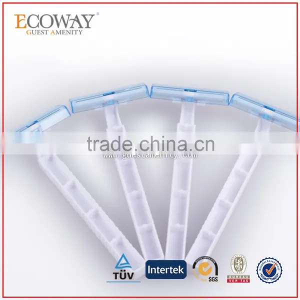 XCERA White Double Edge Safety Shaving Razor Disposable Shaving Razor