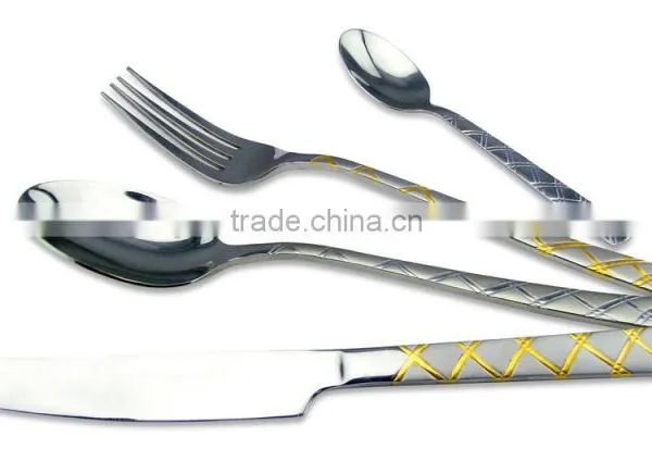 Italian Cutlery Stainless Steel Silver Hotel Flatware Set photo-6