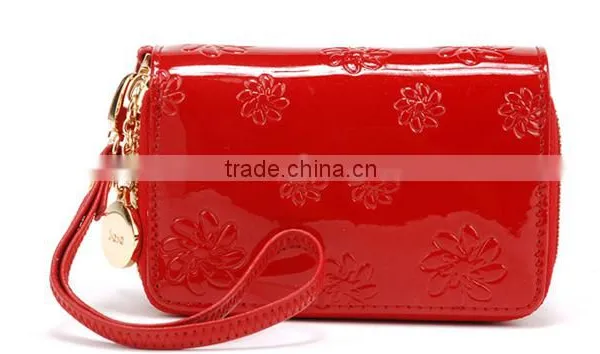 2015 Customized Fashion Design Exquisite Leather Women Wallet photo-2