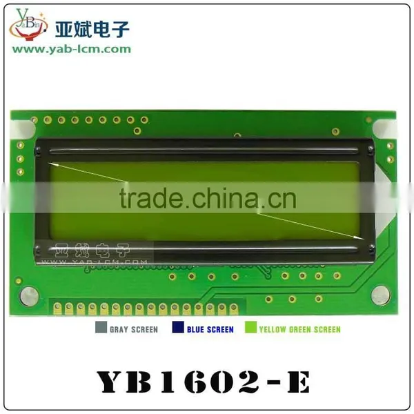 Monochrome 16x2 Lcd Display , Cheap 16x2 Character Lcd Display Module With Backlight,16x2 Lcd Display Module 84mm*44mm photo-5