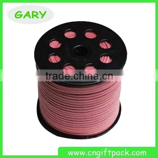 Faux Suede Ribbon Sport Yarn Thread Knit Crafting Jewelry 3mm photo-2