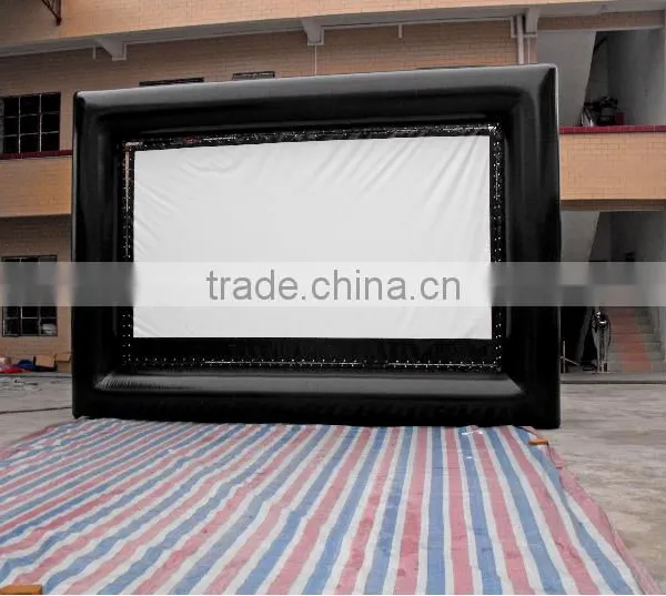 Excellent Quality Black Inflatable Projection Movie Screen photo-4
