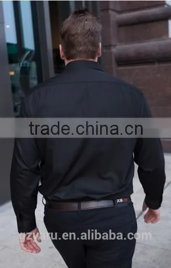 Men's Plus Size XXXL Classical Causal Business Long Sleeve Shirt photo-4