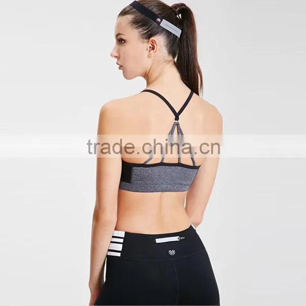 High Quality Sports Fitness Wear Women Sexy Sports Bra Wholesale