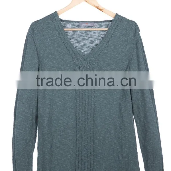 Women V Neck Knitted Pullover Turkish Knitwear Supplier in Turkey Ladies Women Sweater Blouse Cardigan Dress Producer in Turkey
