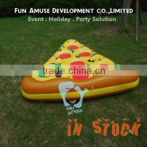 Low MOQ Stock Food Pizza Design Pool Float Inflatable Donut photo-3