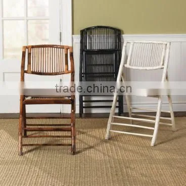 Garden Bamboo Folding Chair Used Bamboo Dining Chair Furniture photo-3