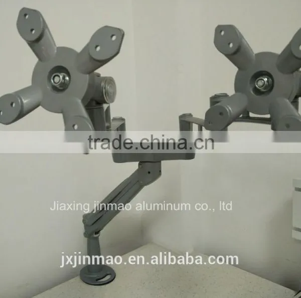 Jiaxing Factory Supply Gas Cylinder Desktop Monitor Arms for Office Use photo-4