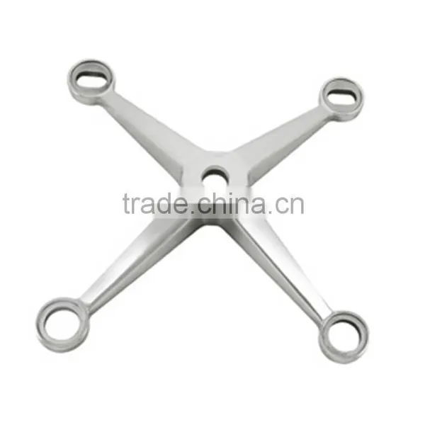 Top Class Glass Curtain Wall Spider Fitting Clamp Fittings Price photo-4