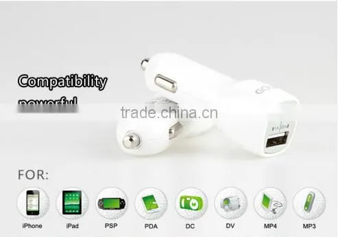 2 USB Ports Car Charger With Good Material Car Charger,promotional Dual Car Charger photo-6