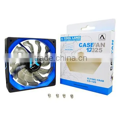 Alseye CA501w Manufacture CS-120 120*120*25mm Hydraulic Bearing Case Cooling pc Fan photo-4