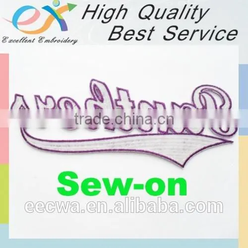 Professionally Customize Embroidery Letters Sequin photo-3